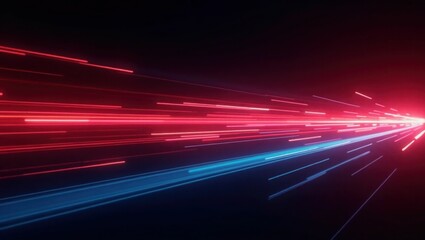 red blue light effect