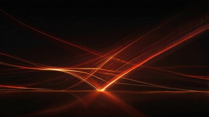 Fototapeta premium Glowing light exploded. Red and brown light effect. shine, bright flash. Special lens flare light effect