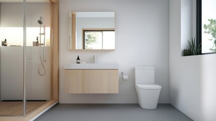 Modern Minimalist Bathroom Design