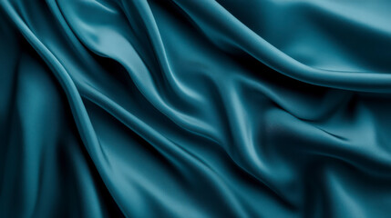 Obraz premium Teal Ocean Texture with Fine Grain Pattern on Plain Background