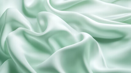 Obraz premium Pastel Mint Green Abstract Background with Illumination