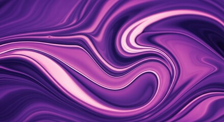 Abstract purple and pink swirl pattern with fluid marble texture