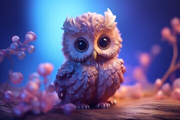 Obraz premium great horned owl