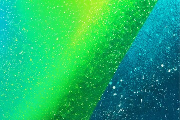 Abstract Petrol Blue and Lime Green Gradient with Flash Highlights