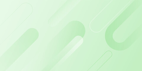 Abstract green gradient smooth background. Minimal geometric white light background abstract design. Suit for booklet, brochure, banner, poster, website, flyer, cover, corporate, backdrop