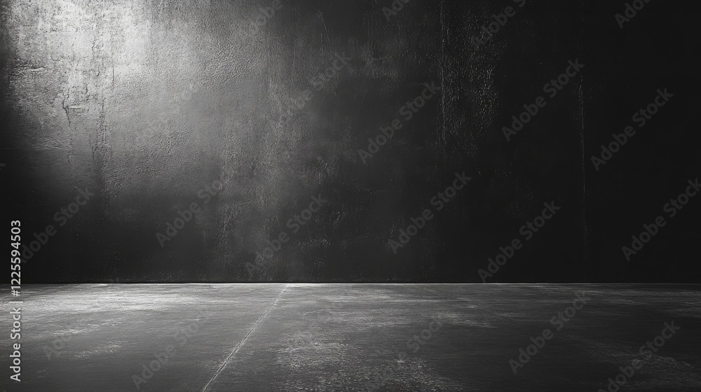 Aufkleber mystical shadows dance on a textured black backdrop during twilight, inviting creativity and imagina