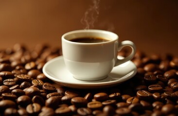 Obraz premium A Lot Coffee of beans background