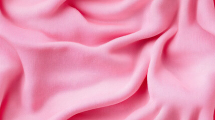 Obraz premium Pastel Pink Cotton Fabric Texture - Flat Background for Abstract Design
