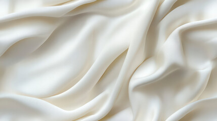 Obraz premium Ivory Linen Fabric Texture with Seamless Flat Design