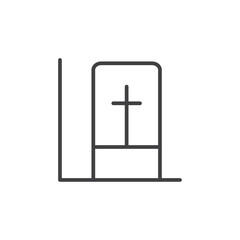 Hospital icon Vector logo set flat