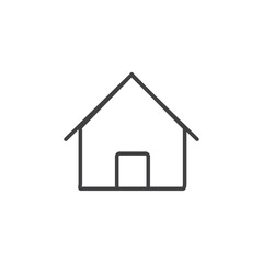 House icon Vector logo set flat