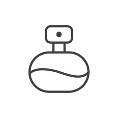 Perfume icon Vector logo set flat