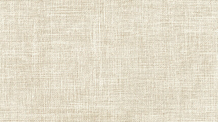 Fototapeta premium Soft Beige Linen Fabric Texture Background