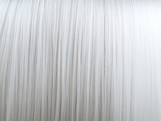 Obraz premium Close up of white fur or hair creating a soft, textured background