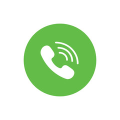 Phone call icon. Telephone icon symbol. vector illustration	
