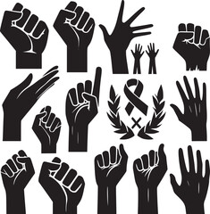 hand gestures set