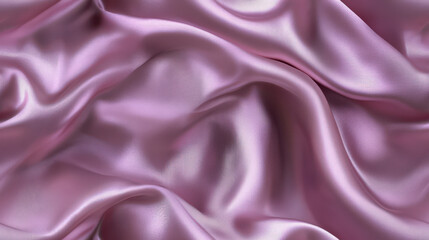 Obraz premium Soft Lilac Silk Fabric Background with Flowing Texture