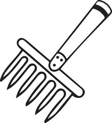 Weeder Rustic Tool for Gardening