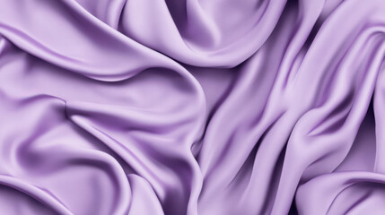 Obraz premium Soft Lilac Silk Fabric Texture - Flowing Plain Background