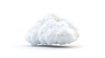 cloud isolated on white background