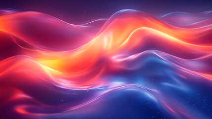 Obraz premium Modern macro realistic background. Glossy flowing lines Abstract background wallpaper