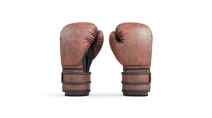 boxing gloves isolated on white background