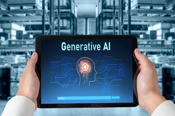 Generative AI virtual assistant tools for prompt engineer and user for ease of engage artificial intelligence AI technology help people to work with generative AI functions by prompting the AI snugly