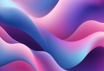 Obraz premium Modern Abstract 3D Wave Pattern