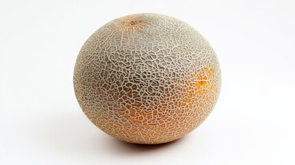 Close Up of a Cantaloupe with a Unique Texture