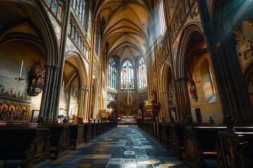 Fototapeta premium Church of Our Lady before Tyn