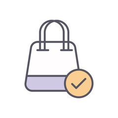 Order vector icon stock illustration