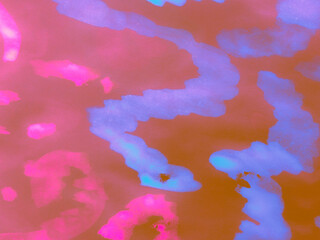 Ethnic Graphic Pink Ikat Art. Colorful Ethnic