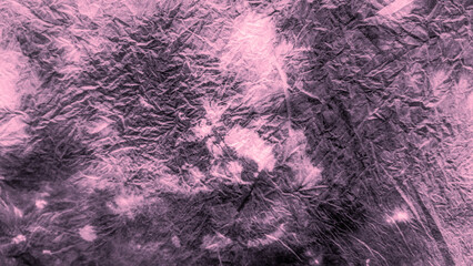 Rose Brush Symbols. Pink Kaleidoscope Tie Dye.