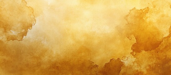 Gold Watercolor Texture with Dark Background and Marble Effect Ideal for Elegant Designs and Creative Copy Space for Text Applications