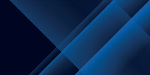 Obraz premium Dark blue modern business abstract background. Vector illustration design for presentation, banner, cover, web, flyer, card, poster, wallpaper, texture, slide, magazine, and powerpoint