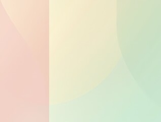 Fototapeta premium Soft Pastel Gradient Background with Subtle Flowing Shapes