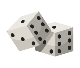 Rolling Dice for Gambling Game