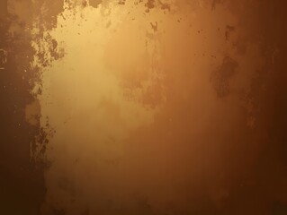Abstract Golden Brown Grunge Texture Background, Wall,  Aged  Surface,  Vintage,  Retro,  Design Element