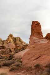 Beautiful colors and shapes in the Valley of Fire State Park, Nevada