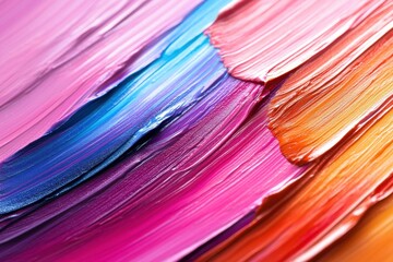 Textured gradient brush strokes for artistic creativity and design projects in contemporary art environments