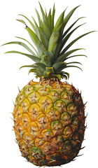 Fototapeta premium photo fruit pineapple without background