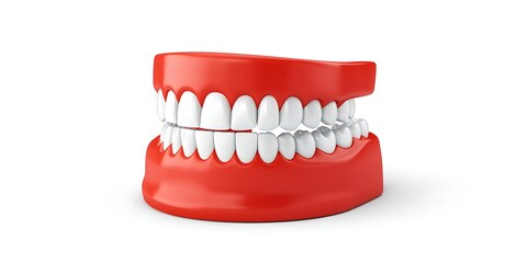 Obraz premium 3D dentures for elderly care