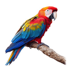 Fototapeta premium parrot isolated on white Background