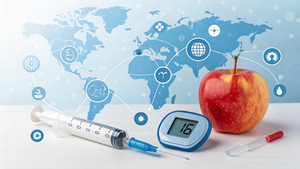 World Diabetes Day November 14 International Awareness Campaign Design