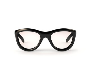 Fototapeta premium Retro pixel glasses icon with black design