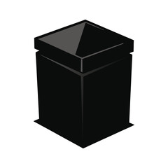 white box silhouette design