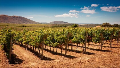 Fototapeta premium vineyard in region