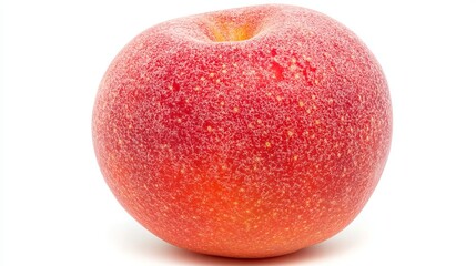 Red apple (Gala Apple) isolated on white background, clipping path, Collection, set