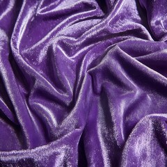 Luxurious Purple Glitter Velvet Fabric Texture Background