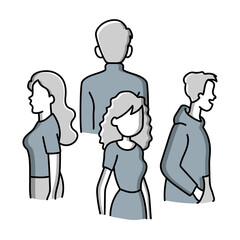 Fototapeta premium Check-Out Icon. Completion and Final Review Illustration for Business and Task Management.